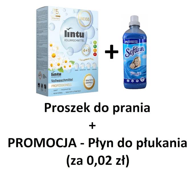 947310 PROSZEK DO PRANIA BIAŁE 4,2KG LINTU