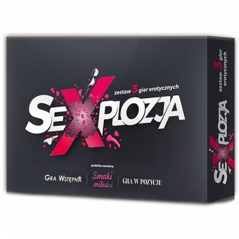 SEXPLOZJA - ZESTAW 3 GIER EROTYCZNYCH 