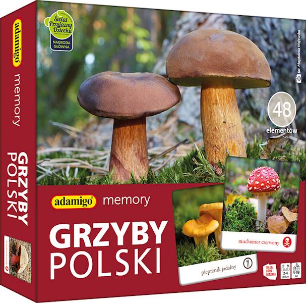 GRZYBY POLSKI - ADAMIGO MEMORY 