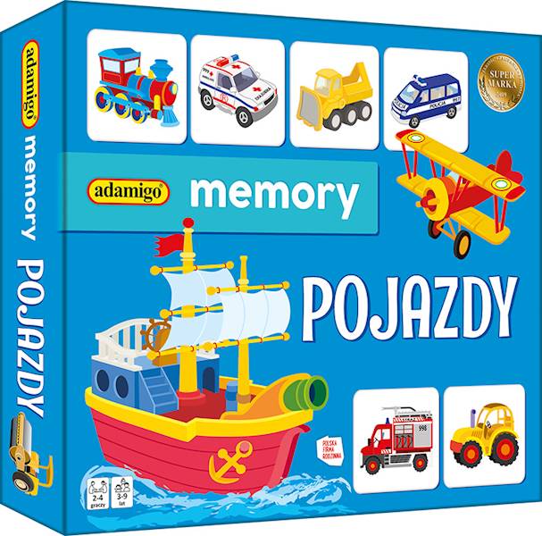 POJAZDY -  MEMORY 