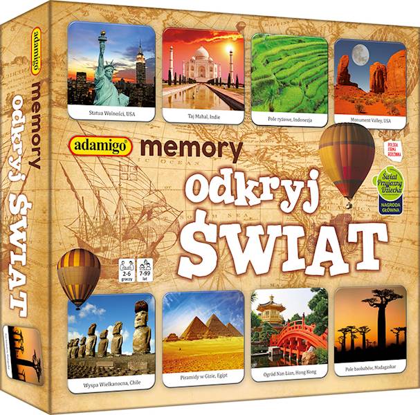 ODKRYJ ŚWIAT -  MEMORY