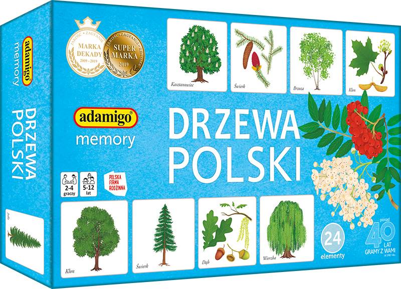 DRZEWA POLSKI - MEMORY ADAMIGO