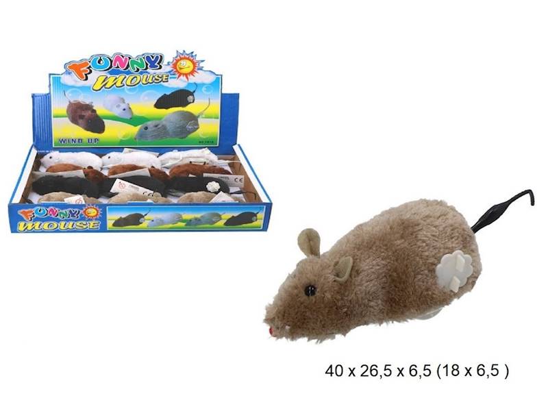 G021851 MYSZKI NAKRĘCANE ( 12 SZT=1 DISPLAY )