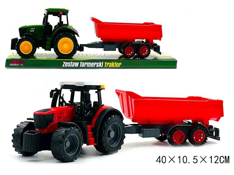 G205704 TRAKTOR Z PRZYCZEPĄ