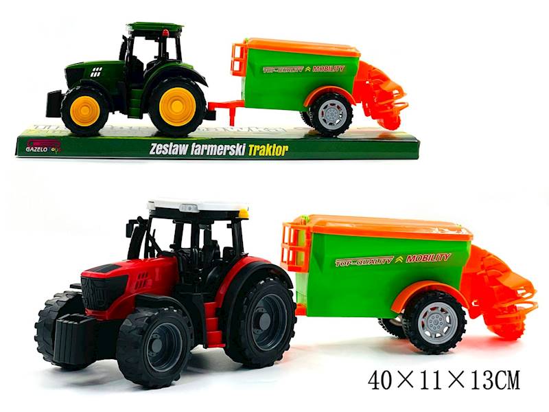 G205718 TRAKTOR Z MASZYNĄ ROLNICZĄ