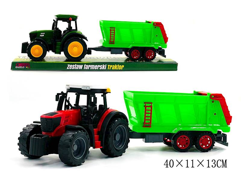 G205716 TRAKTOR Z MASZYNĄ ROLNICZĄ