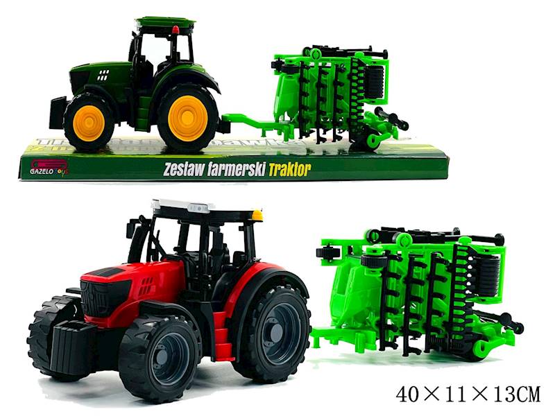 G205710 TRAKTOR Z MASZYNĄ ROLNICZĄ