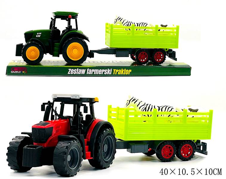 G205703 TRAKTOR Z PRZYCZEPĄ
