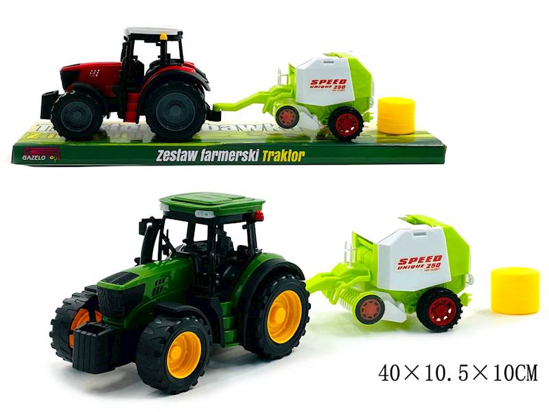 G205697 TRAKTOR Z MASZYNĄ ROLNICZĄ