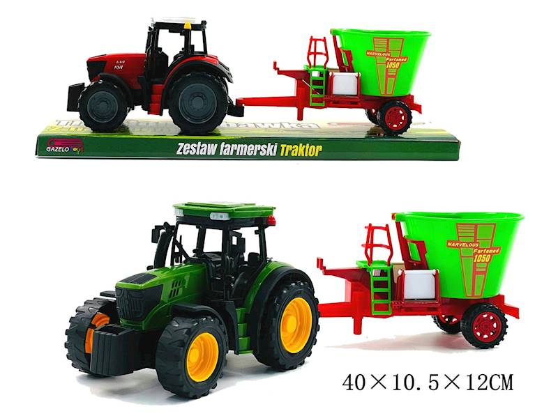 G205698 TRAKTOR Z MASZYNĄ ROLNICZĄ