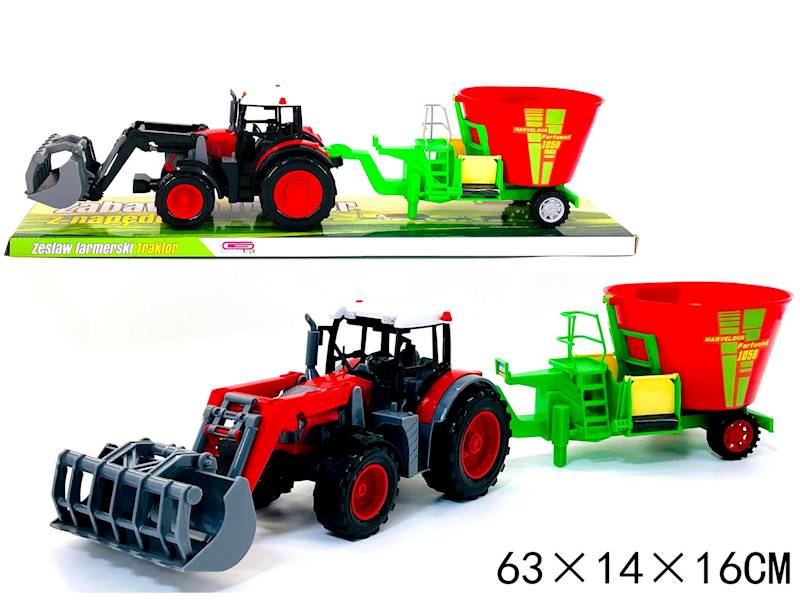G203577 TRAKTOR Z MASZYNĄ ROLNICZĄ