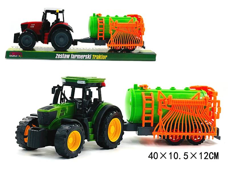 G205700 TRAKTOR Z MASZYNĄ ROLNICZĄ