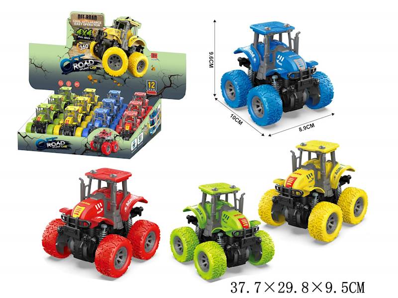 G206224 TRAKTOR Z NAPĘDEM ( 12 SZT. = 1 DISPLAY )