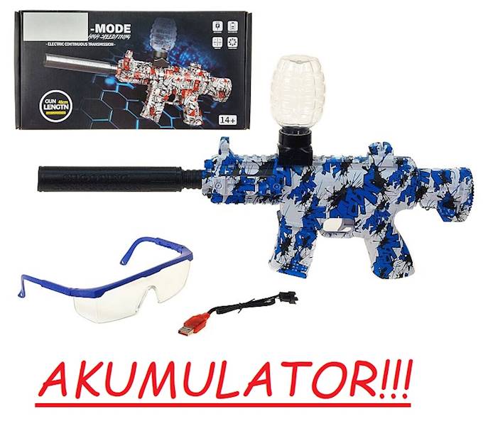 5/625143 Karabin na kulki wodne, 48cm, 33,5x17x7cm