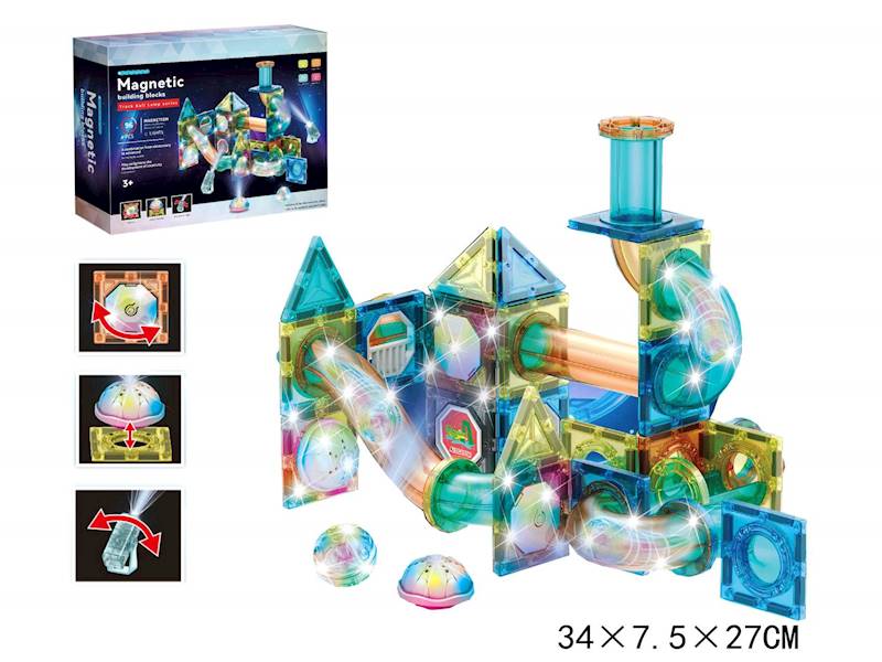 G215520 KLOCKI MAGNETYCZNE TOR (96 EL.)