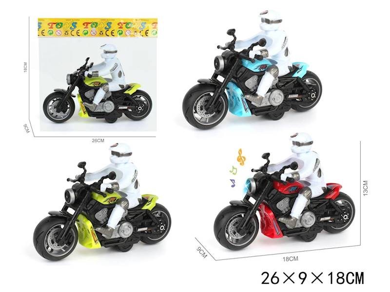 G215164 MOTOCYKL Z NAPĘDEM (ŚWIATŁO,DŹWIĘK)