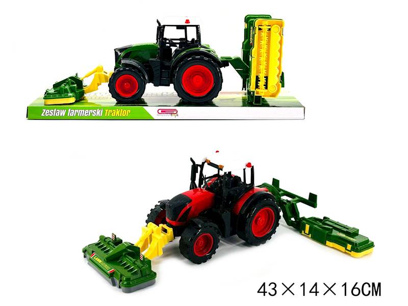 G214903 TRAKTOR Z MASZYNĄ ROLNICZĄ