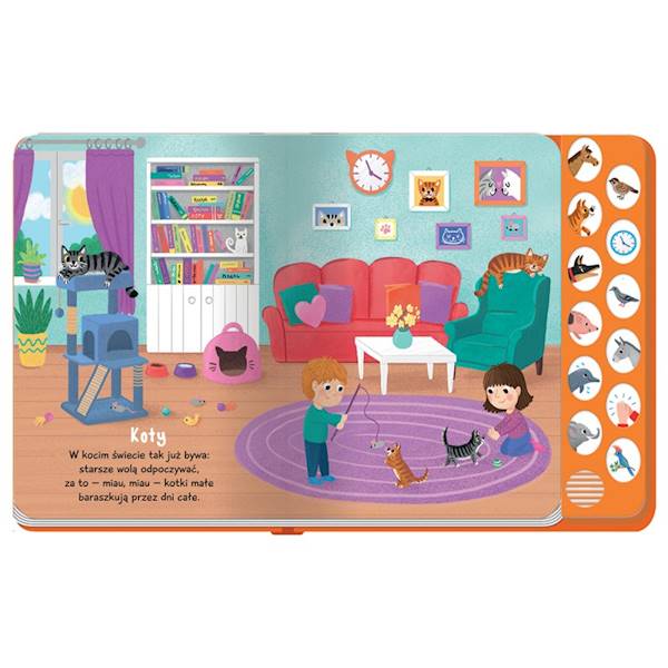 Słucham i poznaję. Zwierzęta. Książeczka z dźwięka