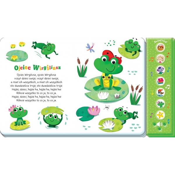 Ojciec Wirgiliusz. Piosenki dla maluszka. Słuchaj 