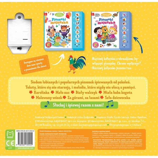 Miała baba koguta. Piosenki dla maluszka. Słuchaj 