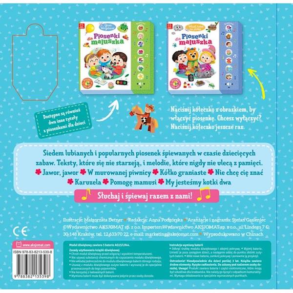 Kółko graniaste. Piosenki dla maluszka. Słuchaj i 