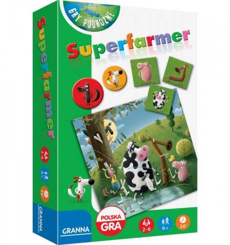 GRA SUPERFARMER MINI (Seria Podróżna)