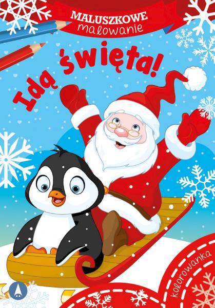 Maluszkowe malowanie. Idą święta!