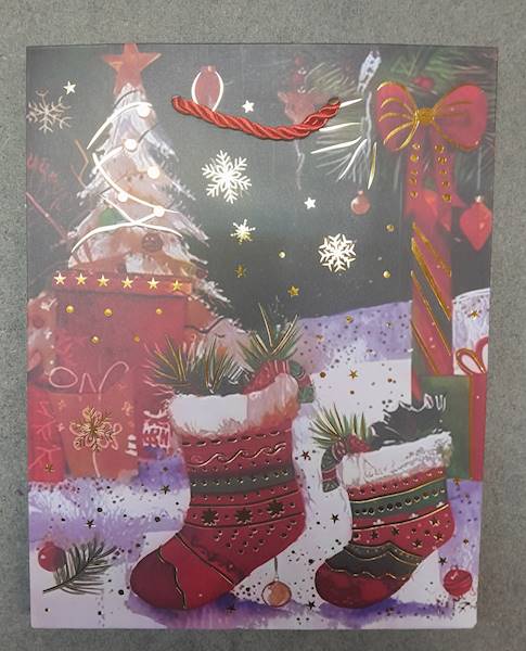 TOREBKI PAPIER BOŻONARODZENIOWE 23 X 18 CM (MAŁE)