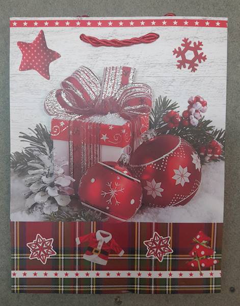 TOREBKI PAPIER BOŻONARODZENIOWE 23 X 18 CM (MAŁE)