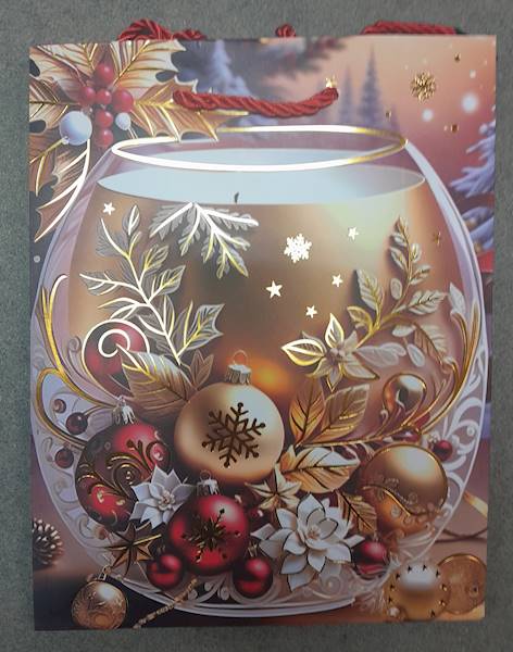 TOREBKI PAPIER BOŻONARODZENIOWE 23 X 18 CM (MAŁE)