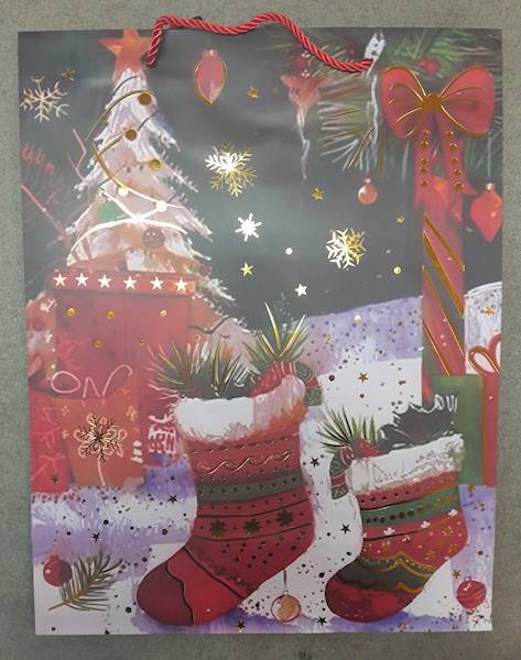 TOREBKI PAPIER BOŻONARODZENIOWE 40 X 31 CM (DUŻE)