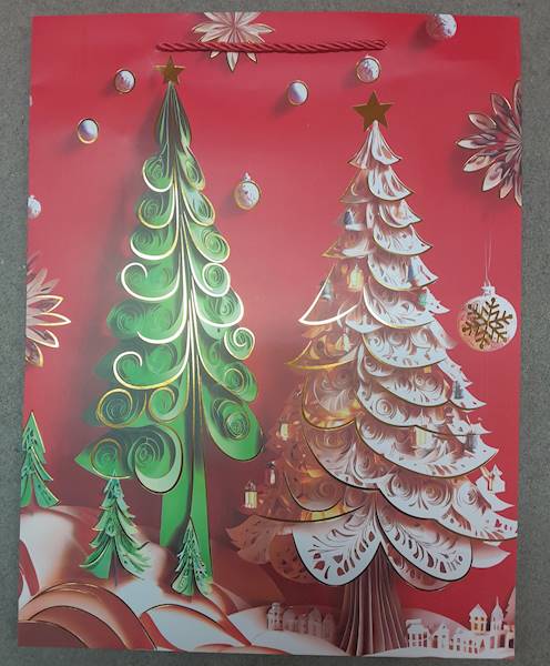 TOREBKI PAPIER BOŻONARODZENIOWE 40 X 31 CM (DUŻE)