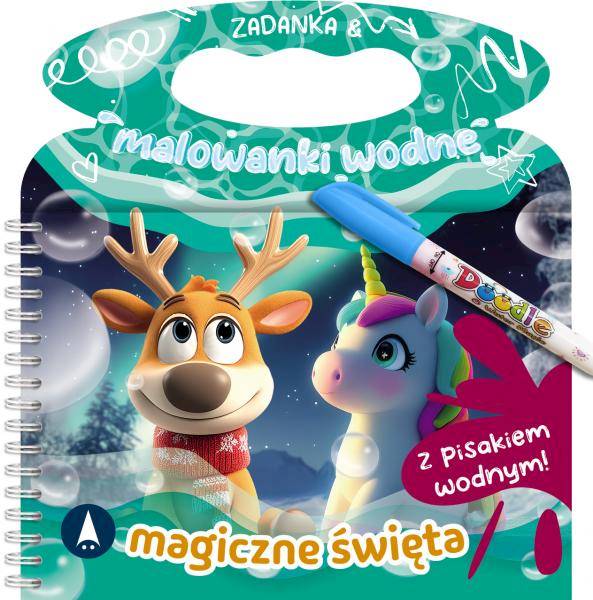 Zadanka & malowanki wodne. Magiczne święta