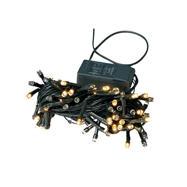 Lampki Choinkowe Wewn. 60LED 5m 230V Ciepłe Białe