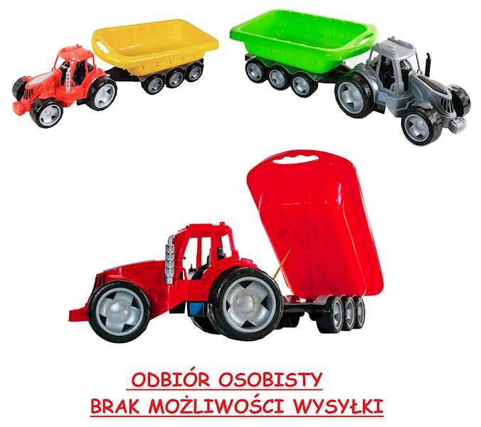 D9281 TRAKTOR XXL Z PRZYCZEPĄ