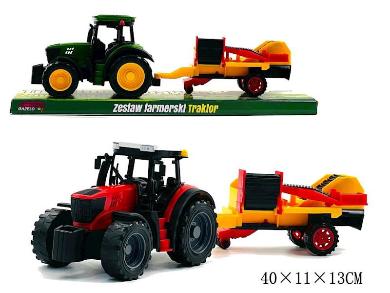 G205712 TRAKTOR Z MASZYNĄ ROLNICZĄ
