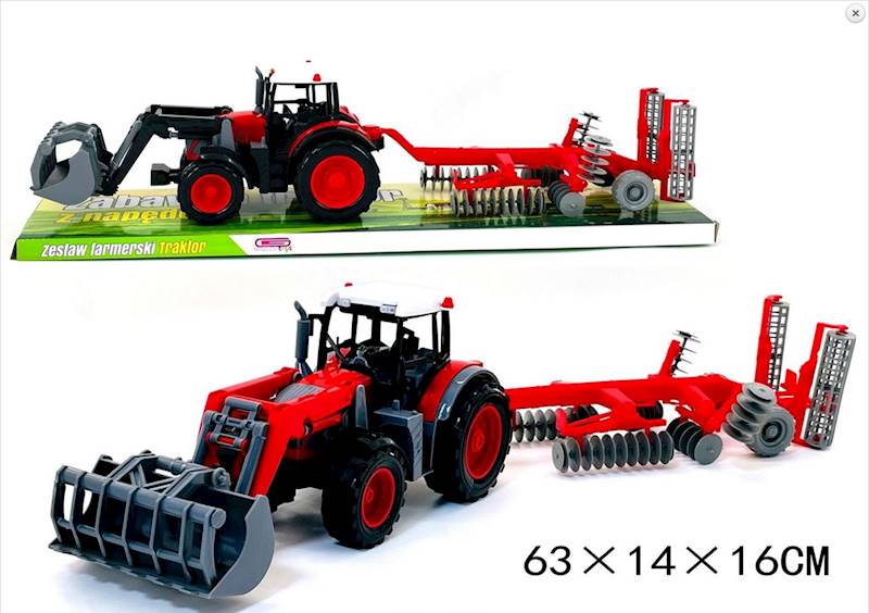 G203580 TRAKTOR Z MASZYNĄ ROLNICZĄ