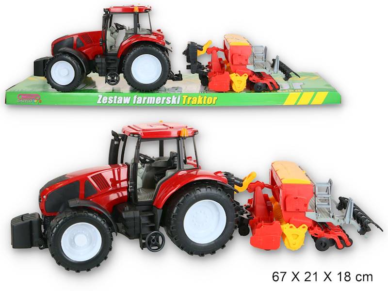 G096150 TRAKTOR Z MASZYNĄ ROLNICZĄ 