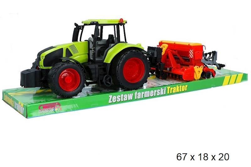 G096150 TRAKTOR Z MASZYNĄ ROLNICZĄ 