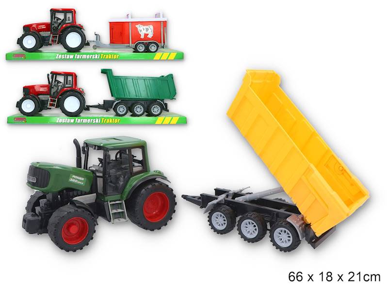 G087441 TRAKTOR Z PRZYCZEPĄ