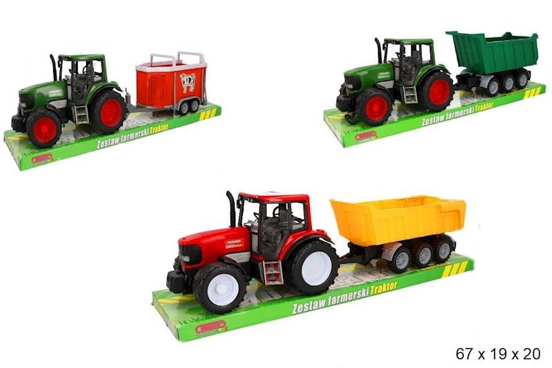 G087441 TRAKTOR Z PRZYCZEPĄ