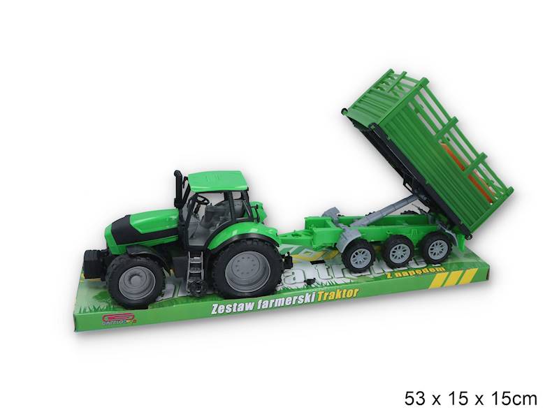 G096470 TRAKTOR Z PRZYCZEPĄ