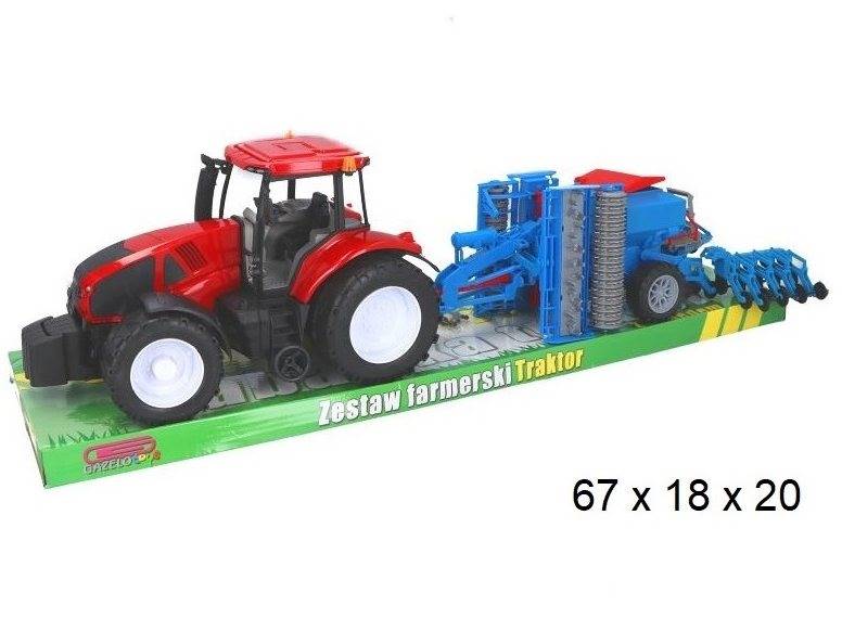 G096151 TRAKTOR Z MASZYNĄ ROLNICZĄ