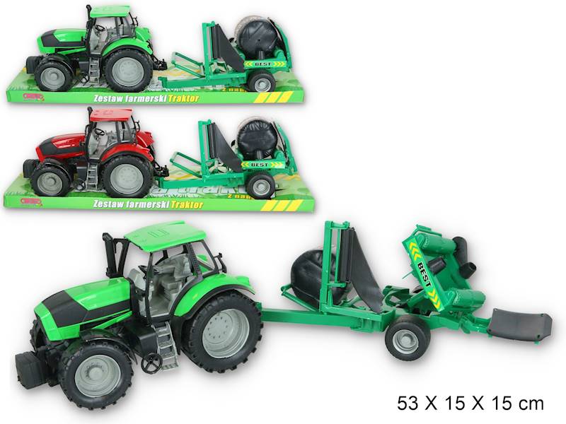 G030175 TRAKTOR Z MASZYNĄ ROLNICZĄ 