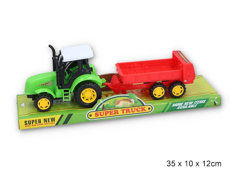 G044881 TRAKTOR Z PRZYCZEPĄ 