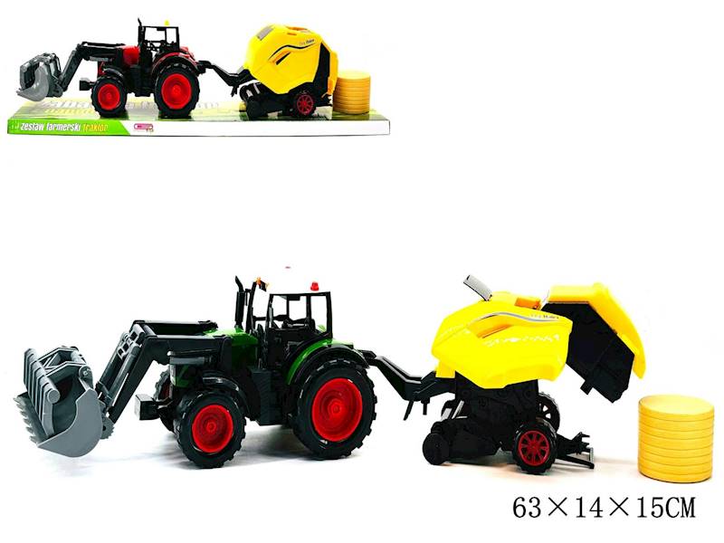 G217546 TRAKTOR Z MASZYNĄ ROLNICZĄ