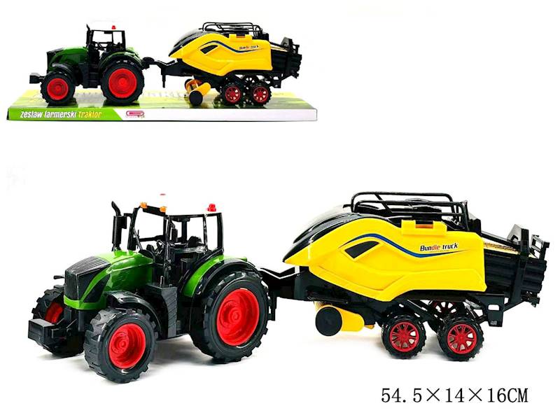 G217540 TRAKTOR Z MASZYNĄ ROLNICZĄ