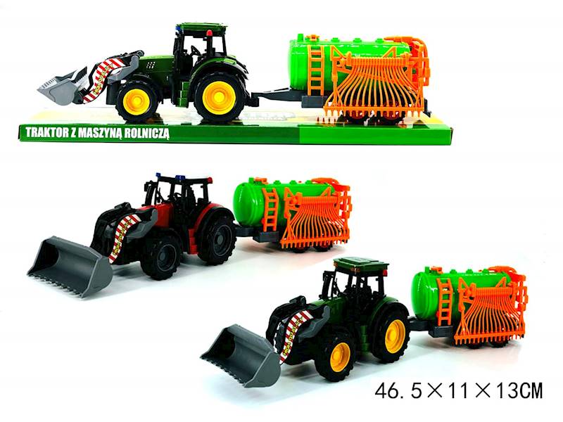 G214882 TRAKTOR Z MASZYNĄ ROLNICZĄ