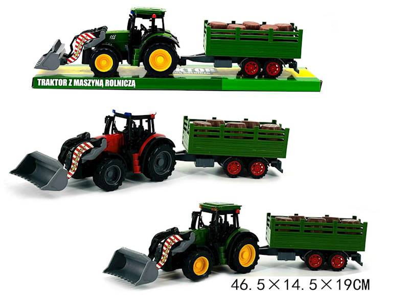 G214890 TRAKTOR Z PRZYCZEPĄ