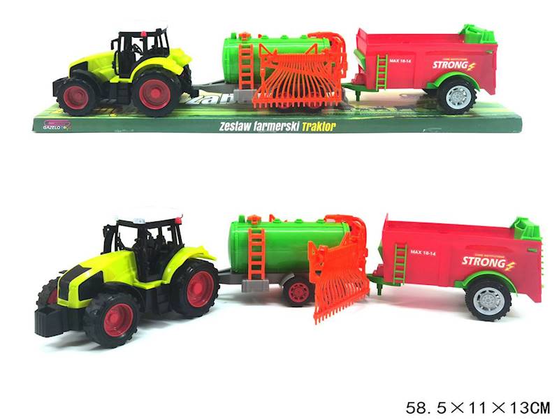 G200131 TRAKTOR Z MASZYNAMI ROLNICZYMI